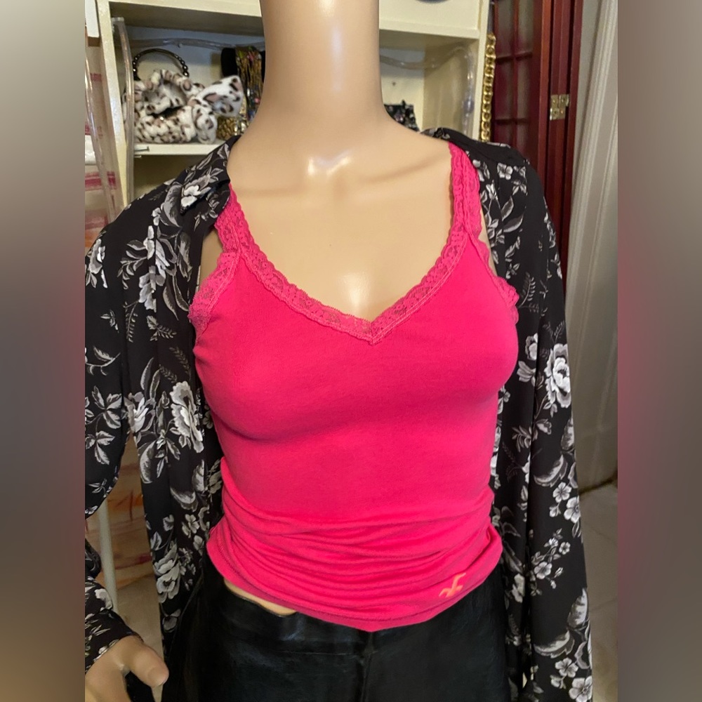 10106 Tank top pink sexy size XS Youth.